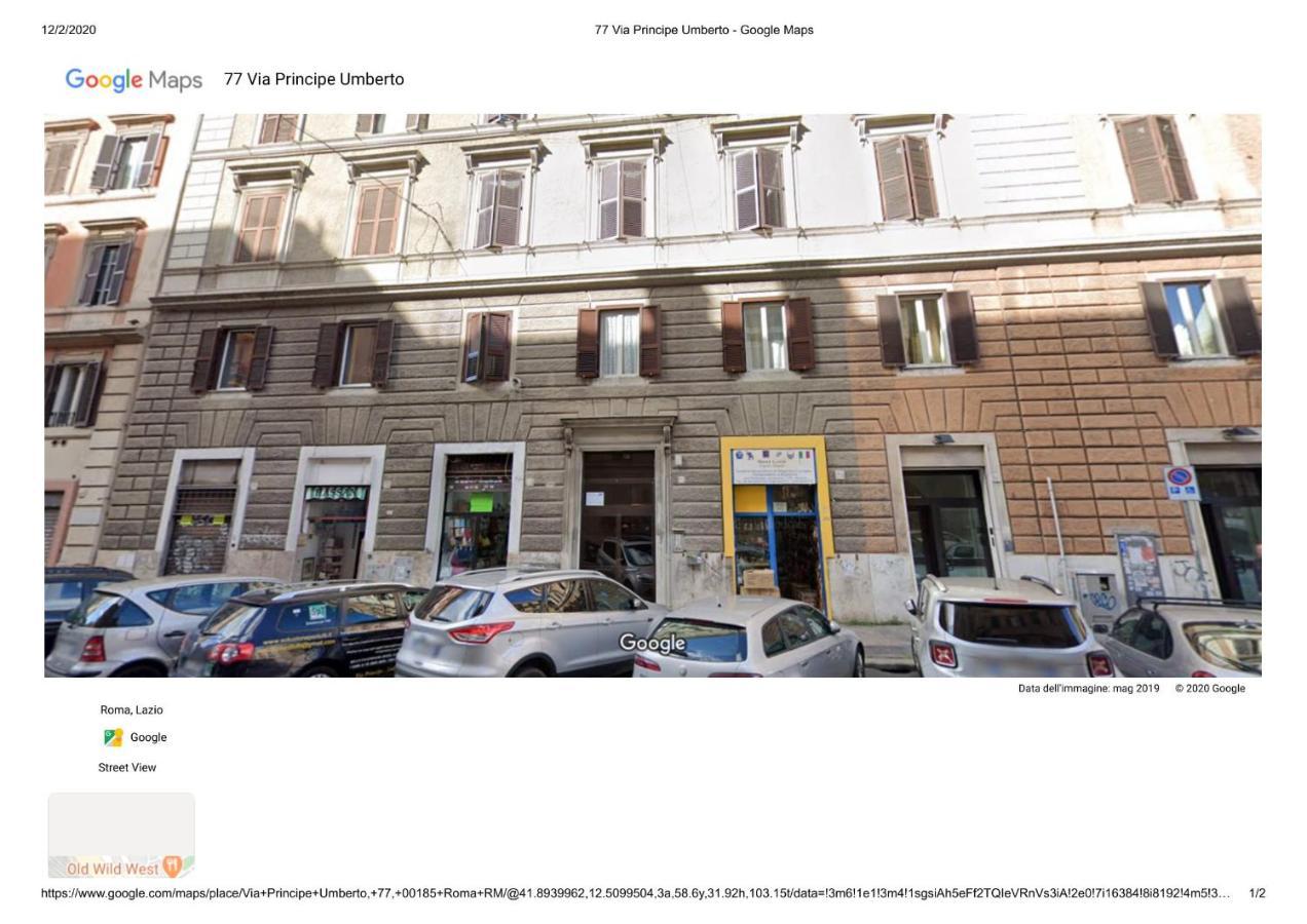 Dillo Suites Roma Esterno foto